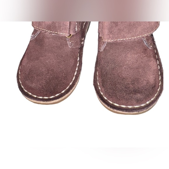 Mint! L’amour boys brown suede boots size 9 8.5 - Picture 12 of 14
